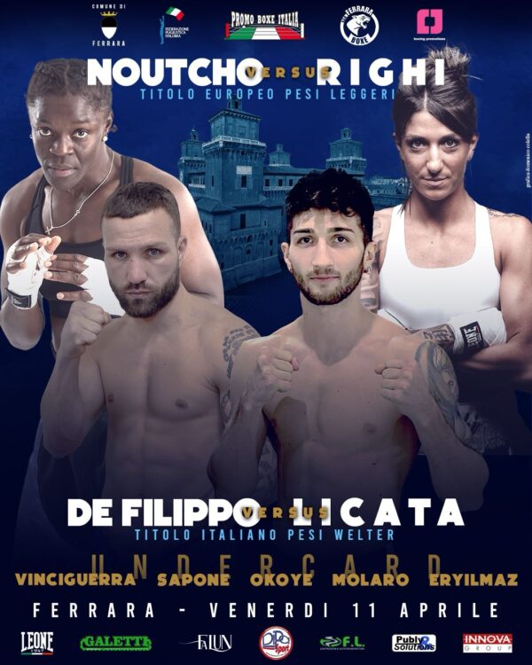 CAMPIONATO EUROPEO FEMMINILE PESI LEGGERI PAMELA NOUTCHO SAWA VS MARTINA RIGHI