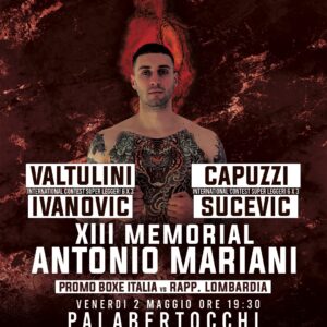 International Contest Super Leggeri  Valtulini VS Capuzzi