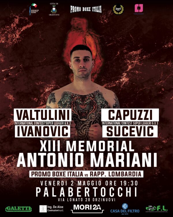 International Contest Super Leggeri  Valtulini VS Capuzzi
